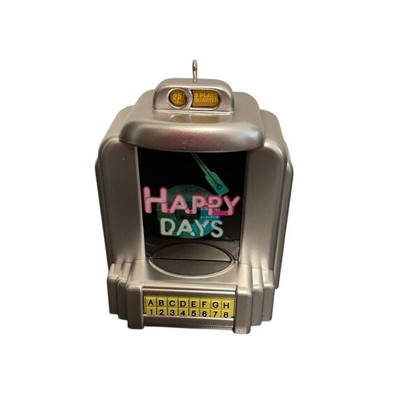 Hallmark Keepsake Jukebox Happy Days Ornament with Sound 2013 - Picture 5 of 5